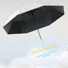 Folding Automatic Flower Printing Umbrella Portable Foldable Umbrella  Sun Protection