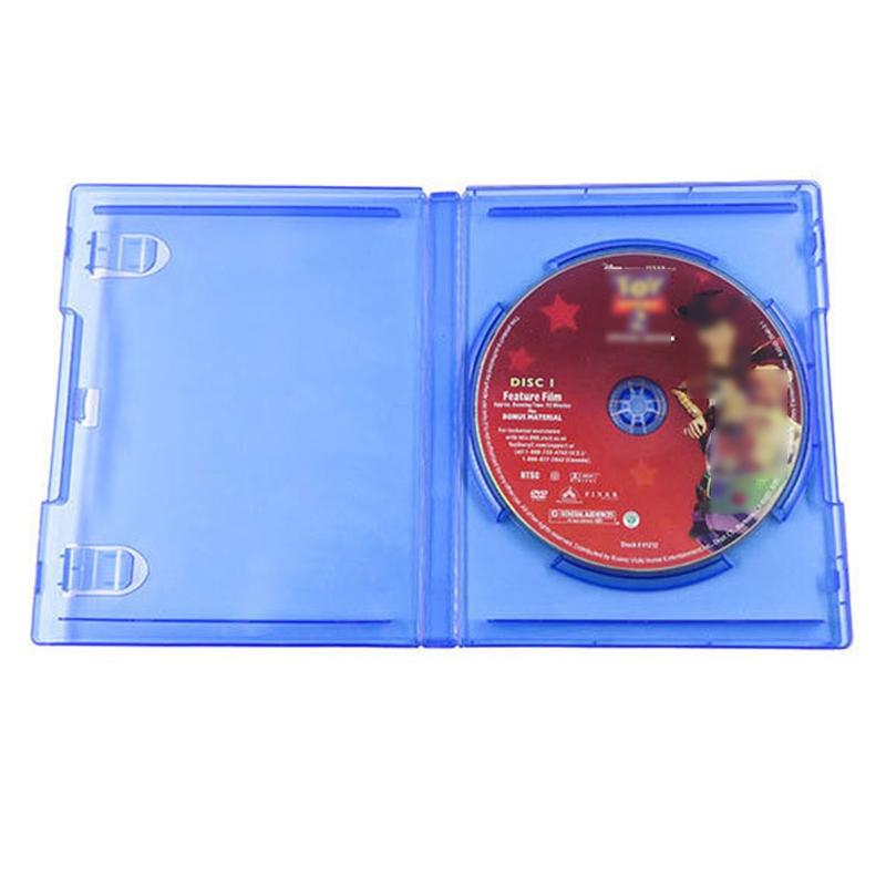 Blue CD Single Double Discs Storage Bracket Holder for  Games Disk Cover for Case Discs Storage Accessories