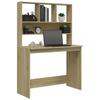 VidaXL Desk with Shelves Sonoma Oak 102x45x148 Cm 823003