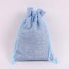 Drawstring Linen Jewelry Gift Bag - Composite Linen Storage Bag Available