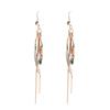 Super Fairy Sequin Earrings with Movable Hooks, New Trendy Face Slimming and Long Style, Elegant Tassel Earrings