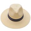 Farmer Straw Hat Summer Outdoor Men's Sunscreen Panama Breathable Hat Mens Fishing Cap Middle-aged and Elderly Sombrero