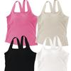 Spice Girl Beauty Back Sling Vest Can Be Worn Inside and Outside Underwear with Chest Pad Tube Top Sports Top Summer