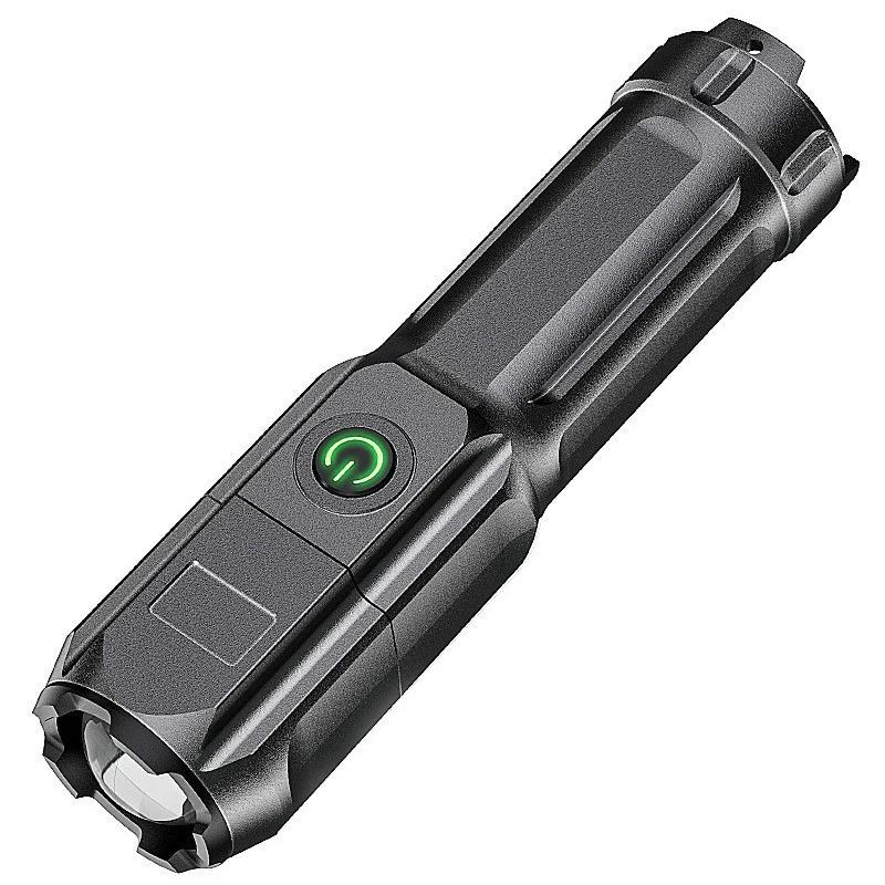 Rechargeable Ultra Bright LED Flashlight for Outdoor Adventures Durable and Portable Flashlight for Camping Hiking Emergencies
