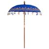 Balinese Sun Umbrella Blue 185 X 185 X 260 Cm