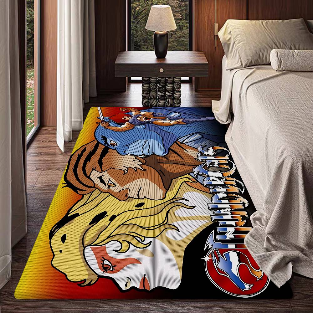 ThunderCats Floor Mat Retro Multiple Choice Living Room Kitchen Rug Non-Slip Modern Home Decor