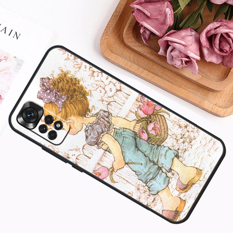 Sarah Kay For Xiaomi Redmi 9A 9C 9T 10C 12C Cover For Redmi Note 9 8 10 11 12 Pro 10S 11S 12S Case