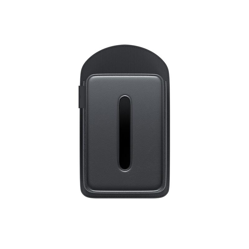 Car Seat Side Organizer Leather Front Seat Hanging Storage Bag Universal Auto Tissue Box Holder Glass Card Cup Pocket Organizer