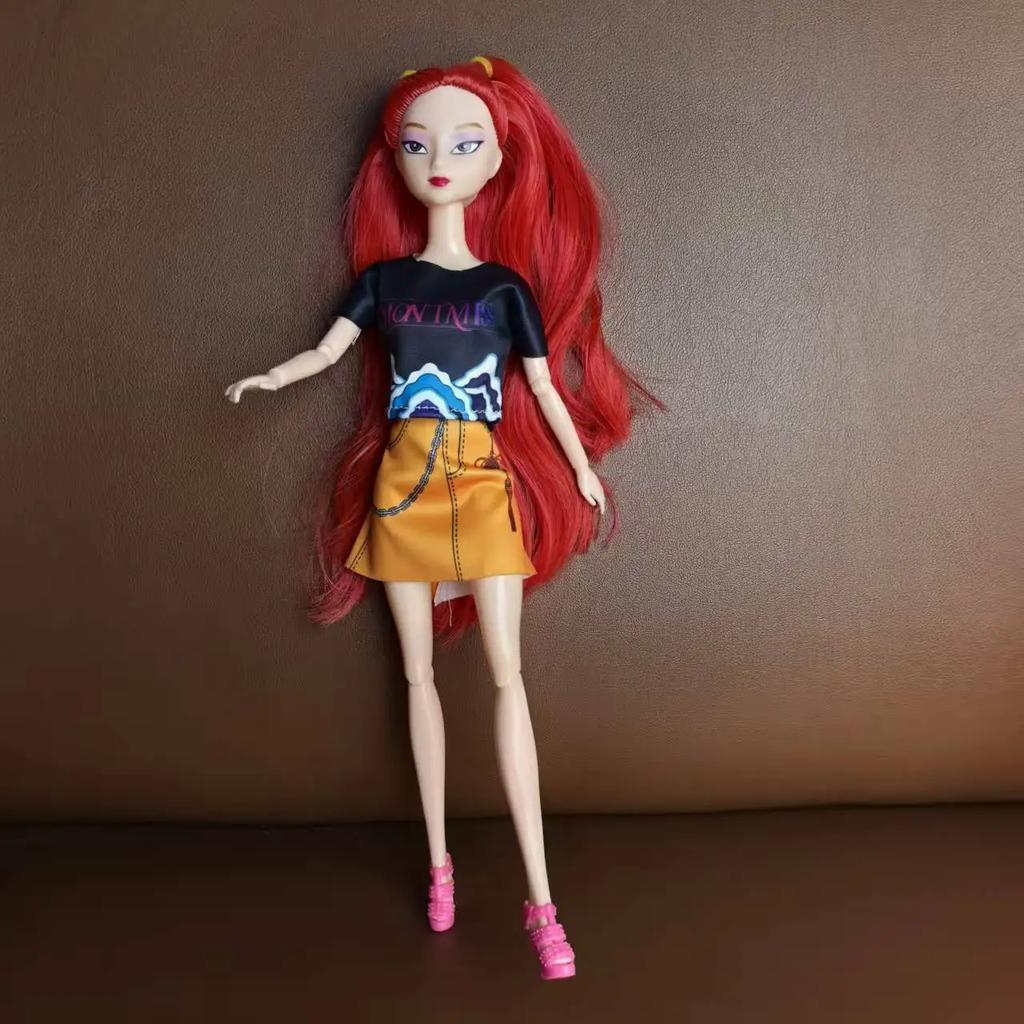 @@Puppe 30CM Demon Hunters Rumi Mira Zoey Puppenspielzeug Kpop Demon Hunters Puppe und Kleidung Puppe Mädchen Ankleiden Fans sammeln Geschenke