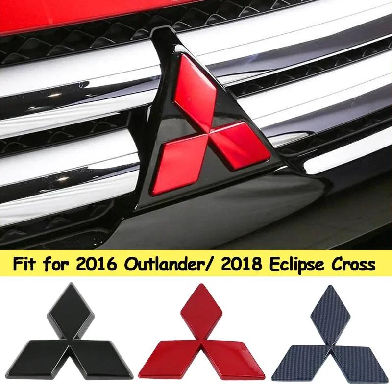 3D Auto Frontgrill Emblem Heckklappen Aufkleber Abzeichen für Mitsubishi Outlander 2016 Eclipse Cross 2018 Auto Zubehör