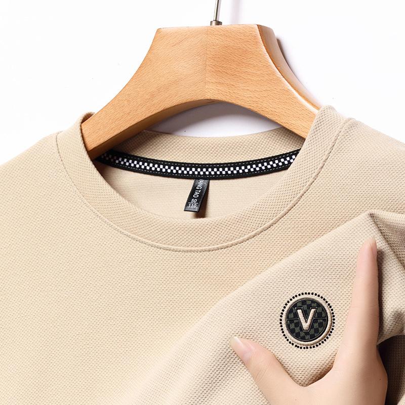 Φθινόπωρο Νέα Μάρκα Μόδας Ανδρικό Πουλόβερ Μόδα Νεανικό Κορεάτικο Στρογγυλή Λαιμόκοψη Casual Μακρυμάνικο Μπλουζάκι Βάση Ανδρικό