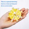 Interactive Parrot Toy Bird Cage Toy for Parrots Rotating Treat Dispenser,  for Mental Stimulation and Entertainment