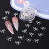 3D Nail Art Rhinestones Gold Silver Nail Art Decorations  Y2K Style