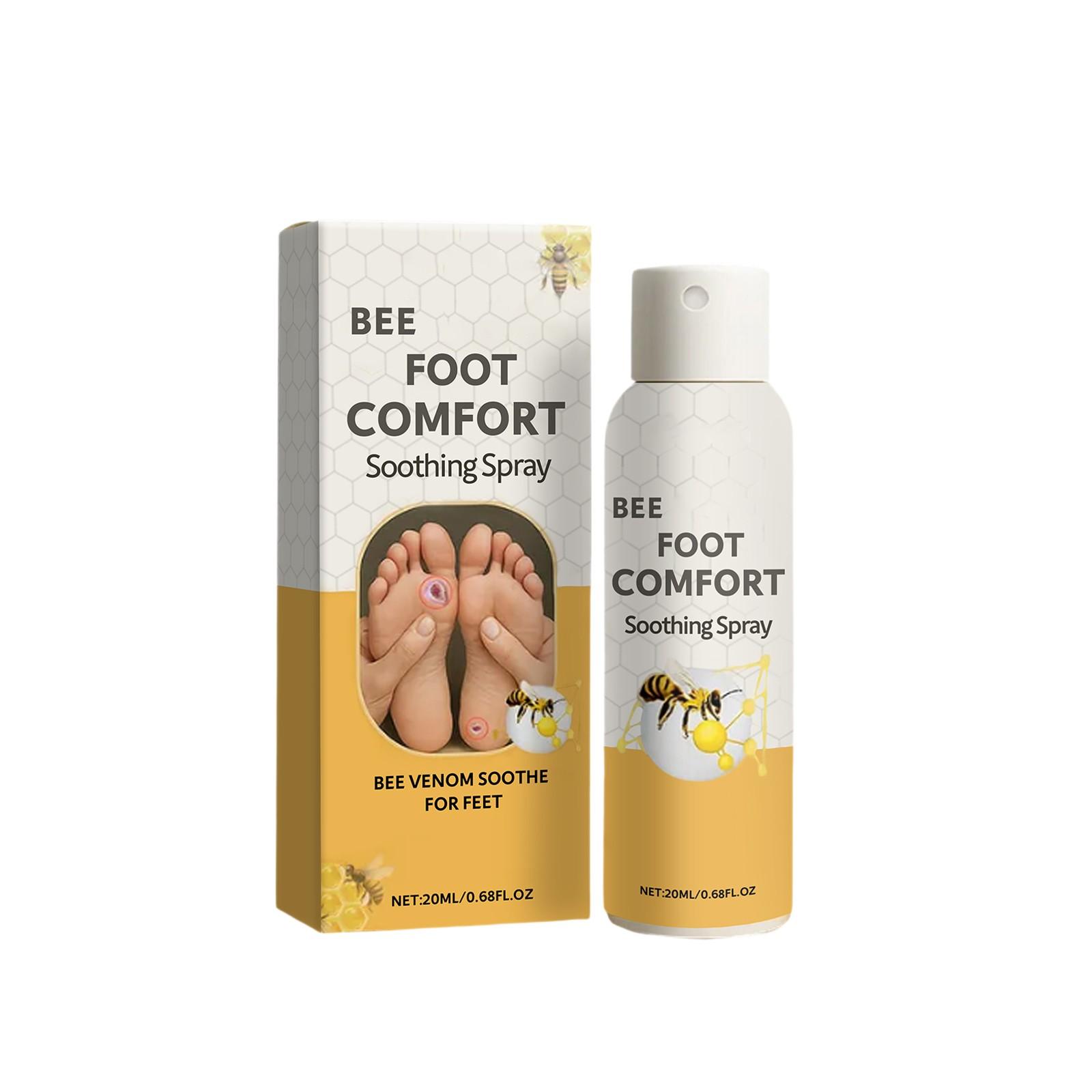 

Спрей для ног Bee Foot Spray Спрей для ухода за ногами при отеках, зуде, боли, сухости и для увлажнения 20 мл