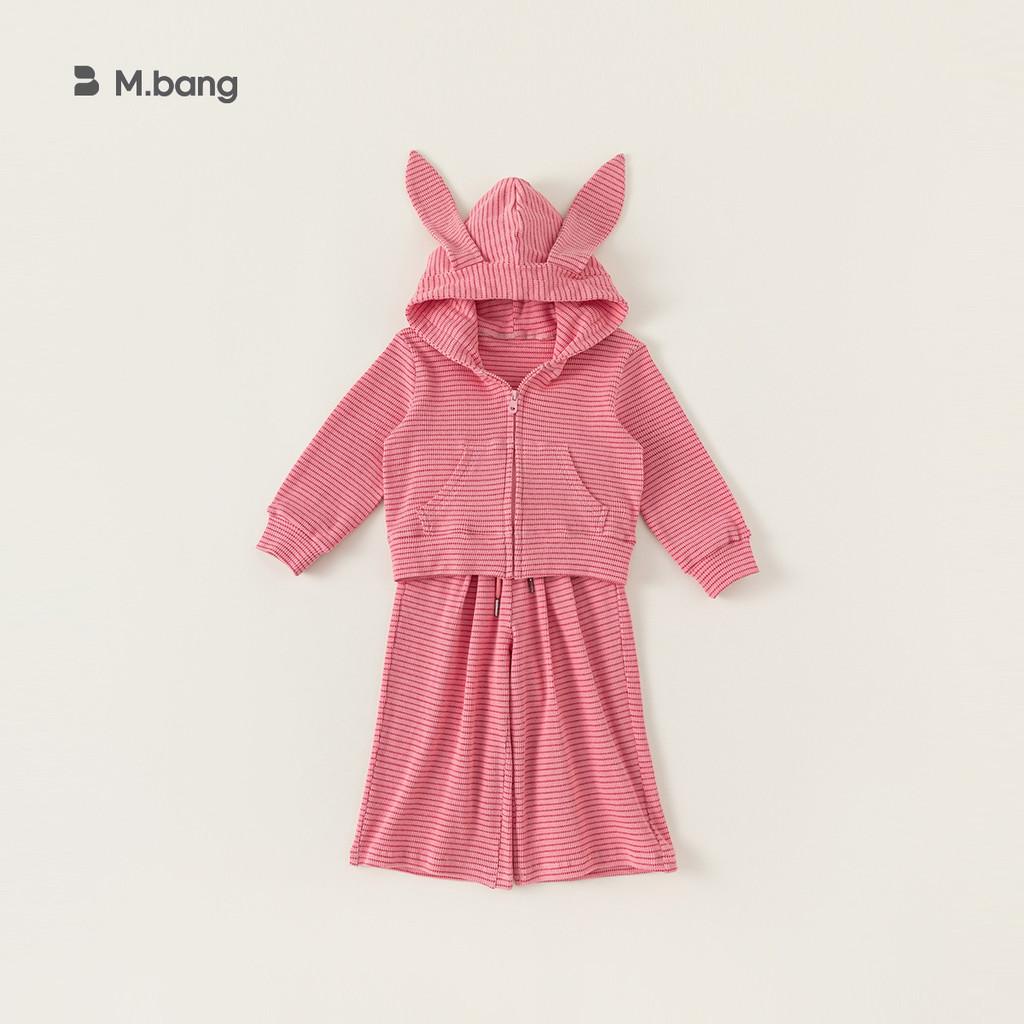 

Girls Striped Cotton Tracksuit With Hoodie For Kids Spring Fall Wear 110cm