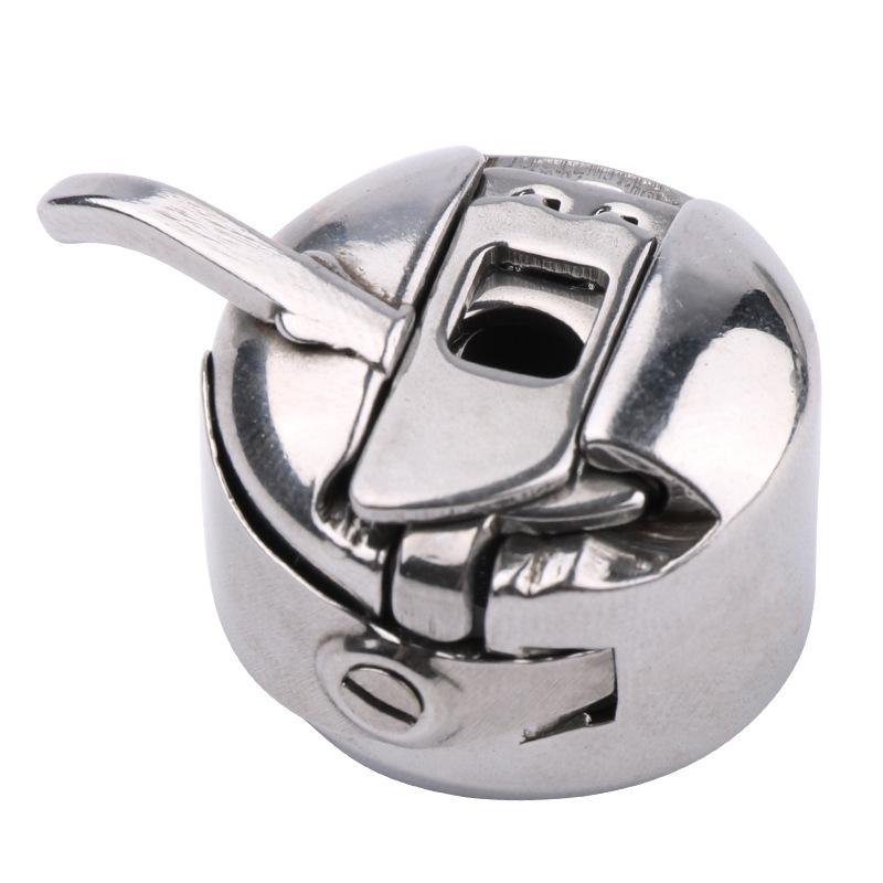 Premium Metal Sewing Machine Bobbin Case High Compatibility Sewing Accessory for Home Quilting Garment Repair Projects