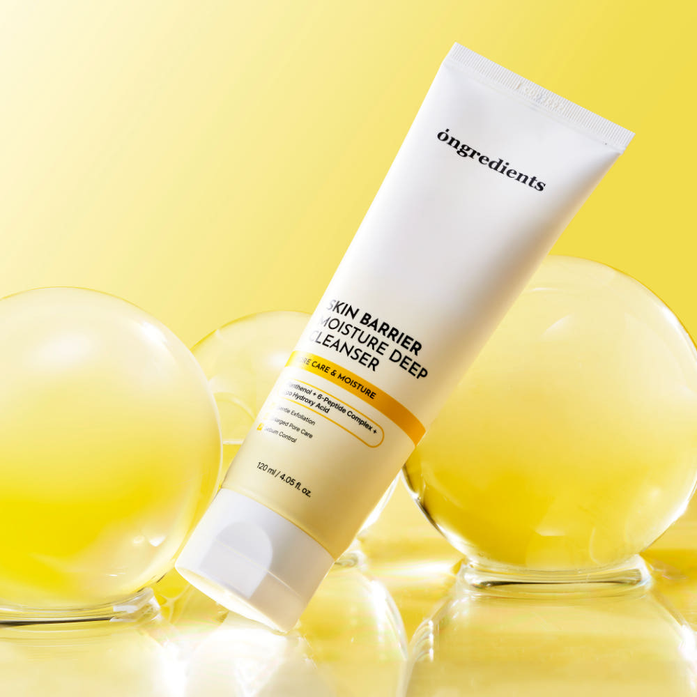 [Ongredients] Skin Barrier Moisture Deep Cleanser Hydrating Daily Face Wash 120ml