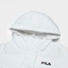 FILA FW23 Long Fashion Casual Loose Hooded Down Jacket Women outerwear Standard-White F11W349924F