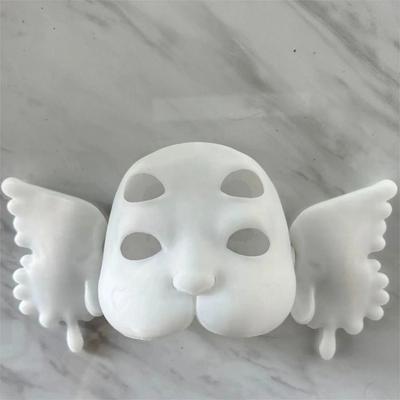 Game Character 3D Printed Crying Mask Latex Party Accessory Melanies Martinezs Mask Pink MASK DIY Cosplay Costume Masks