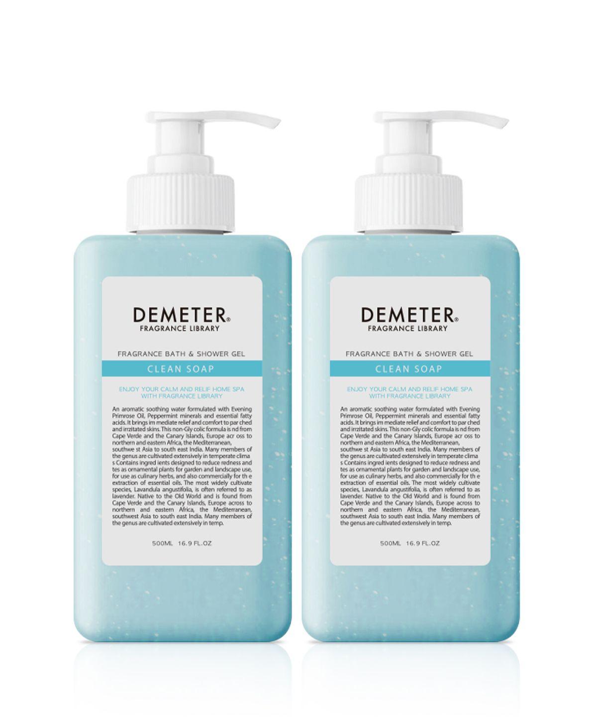 Home Spa Scrub Body Wash Clean Soap 500ml 2 Pieces