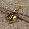 The Vampire Diaries Necklace Elena Gilbert  Vervain Verbena Pendant Photo Locket Jewelry Men Women Christmas Party Gifts