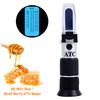 Portable Honey Tester 58-90% Brix 38-43°Baume 12-27% Water 3 In 1 Sugar Detector For Beekeeper Refractometer Sugar Test Meter