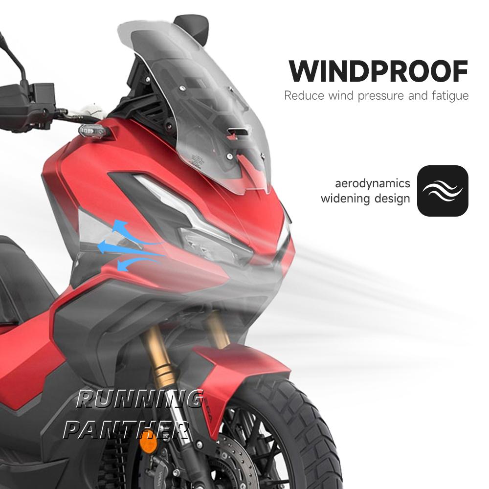 Für Honda 350ADV 350 ADV 350 adv 2022- Die neue Motorrad-Seitenverkleidung, Seitenabdeckung, Flügel-Windabweiser-Spoiler wird verwendet