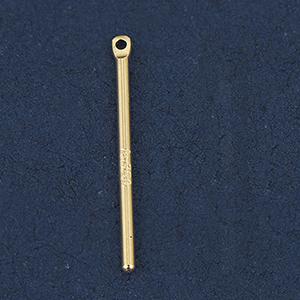 Au 750 Jewelry DIY Necklace Bracelet Accessories 18K Gold Tassel Earring Pin Post Mount Jewelry Making Supplier