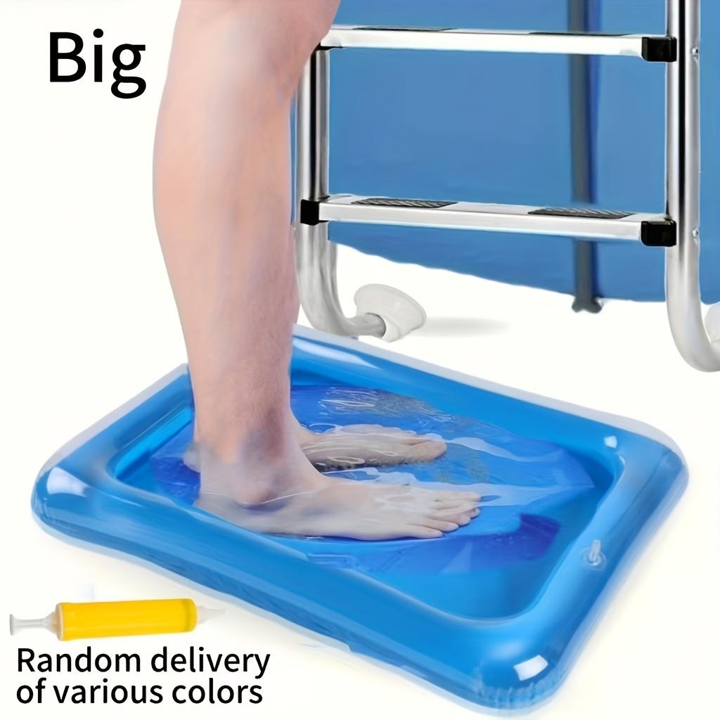 Foldable Portable Cleaning Tub, Lightweight Collapsible Basin, Multi-Use Foot Soaking Tub for Pool Care, Indoor & Outdoor Use