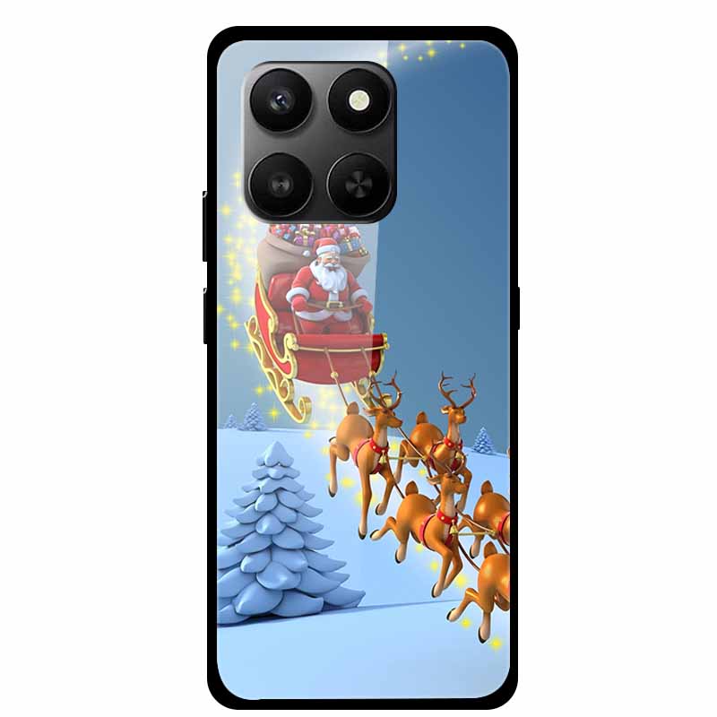 For Honor 200 Pro Cover Play 10T 5G Bumper Hard Tempered Glass Back Cases For Honor 400 Smart 5G Phone Case 6.77" Coque Funda