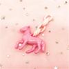 Unicorn Pony Glitter Glass Ball Loose-Leaf Notebook Pendant Accessory
