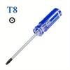 6pcs/set T8 T9 T10 Precision Screwdriver Security Tamper Proof Magnetic Screwdriver Bits Phone Repair Tools