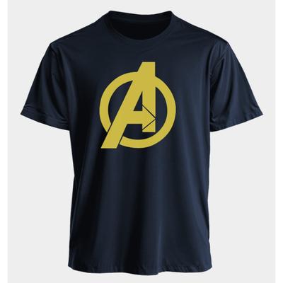 The Avengers Men's and Women's T-shirts Summer American Spring and Autumn Super Sporty Casual Trend Short Sleeves