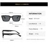 1/2PACK Luxury Square Sunglasses Women Big Mirror Shades Female Fashion Sun Glasses Oculos De Sol