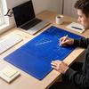Office Desk Mat, Multifunctional Double-Sided Blueprint Organizer Mat Washable Writing Pad, Solid Color Reusable