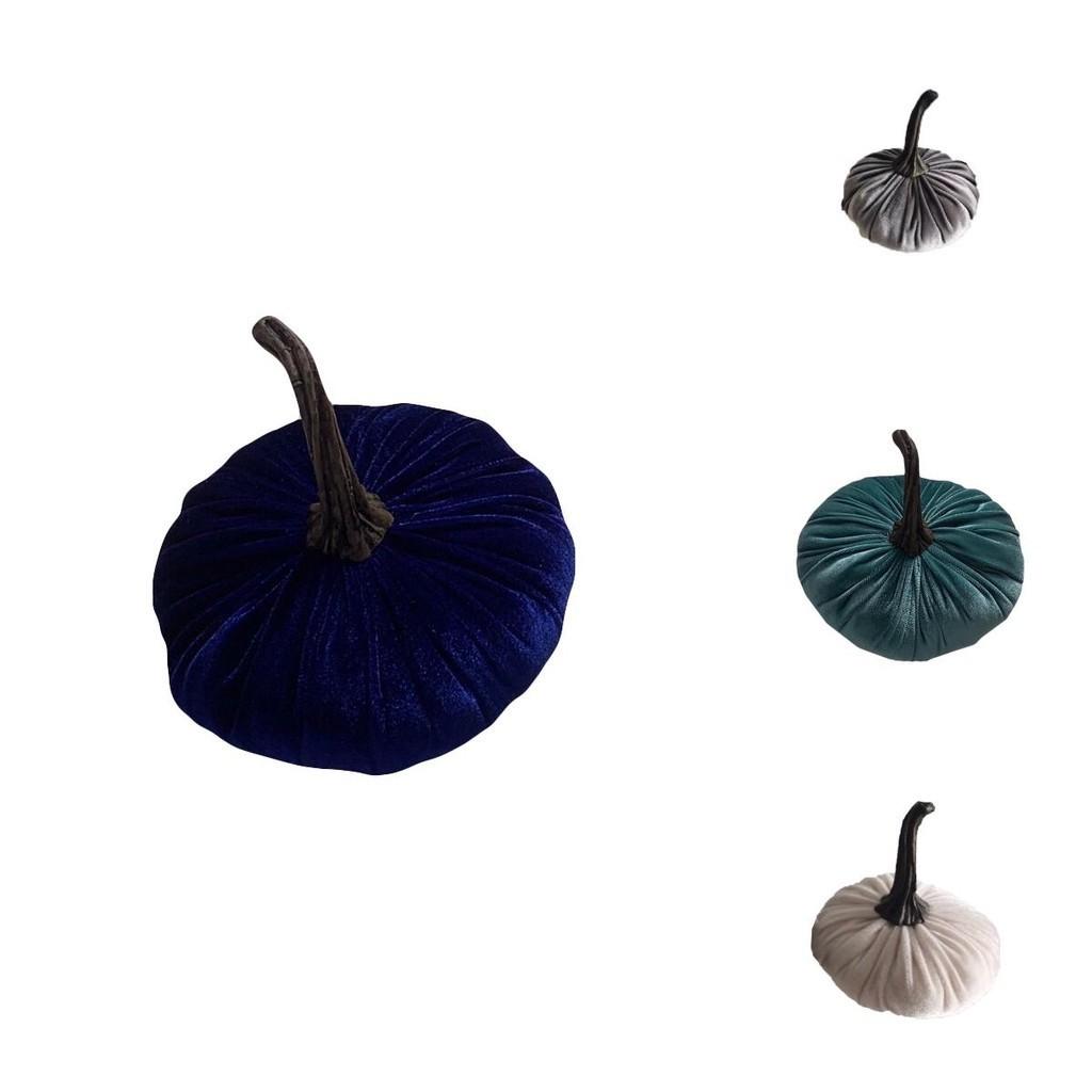 Soft And Comfortable Velvet Pumpkin Throw Pillows For Perfect Holiday Decor