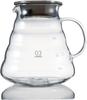 HARIO V60 Glass Server 800 Clear, 800ml, Holds 2-6 Cups, Microwave Safe [XGSR-80-TB]