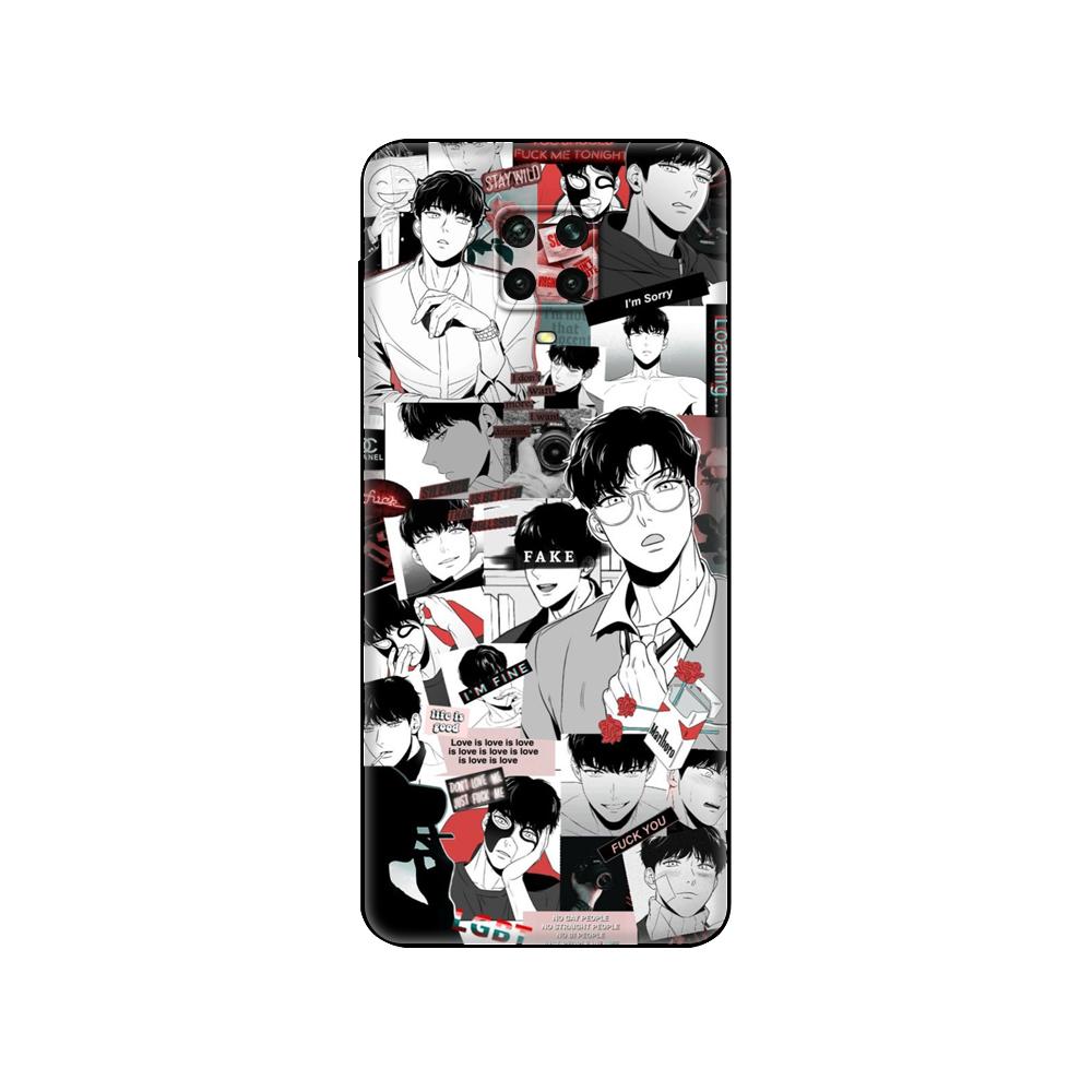 Black Tpu Case For Xiaomi Redmi 7A 8 8A 9 9A 9C Case Redmi Note 8T 8 Pro T Note 9 9S 9Pro Case Fashion Yaoi BJ Manga Alex Luxury