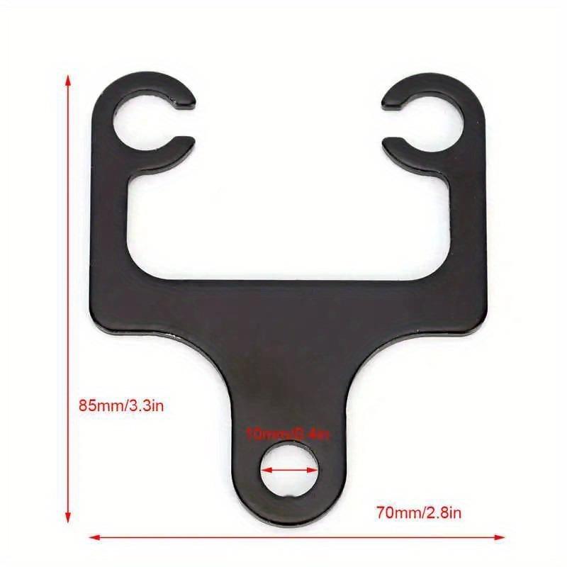 Universal Motorcycle Scooter Instrument Speedometer Mount Odometer Tachometer Fixing Gauge Iron Bracket Holder