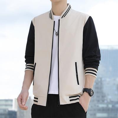 Jacket Men's Spring Loose Versatile Korean Edition Trendy Handsome On Clothes Casual Student Jacket