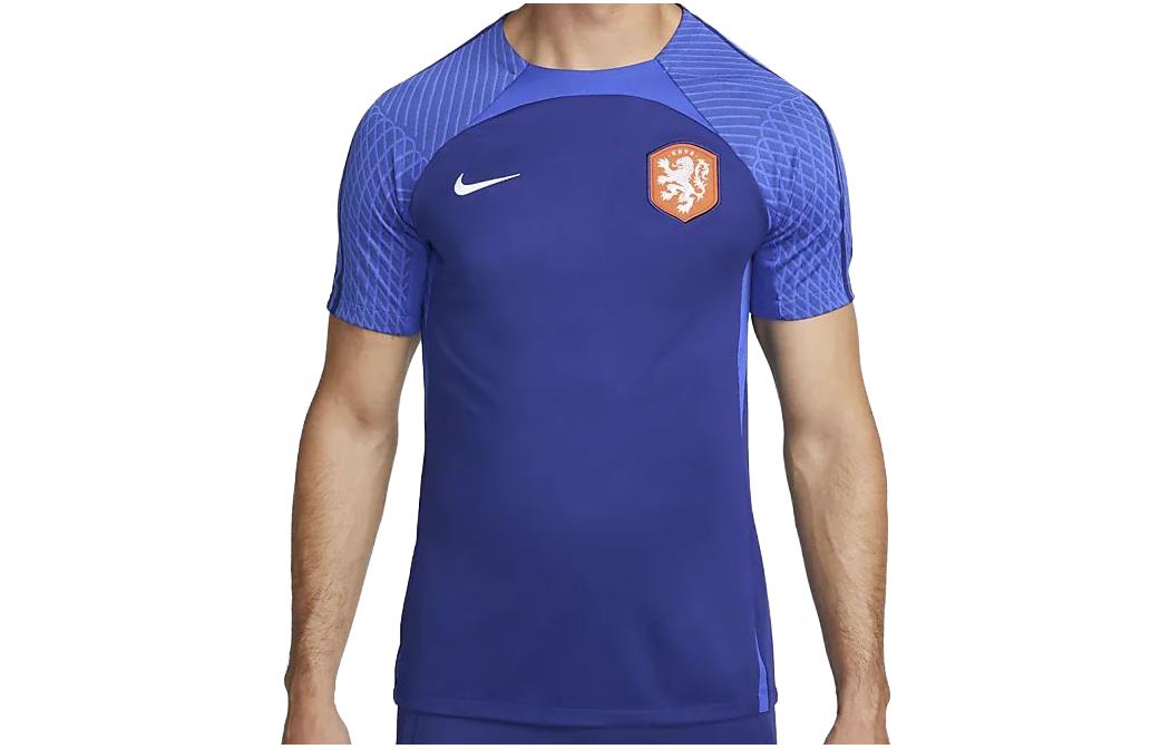 

Nike T Shirts Men s Blue Crew Neck Moderate DH6446-455 M