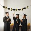 Gold Shining Graduation Party Banner Reusable Graduation Hanging Banner  Party Decorations