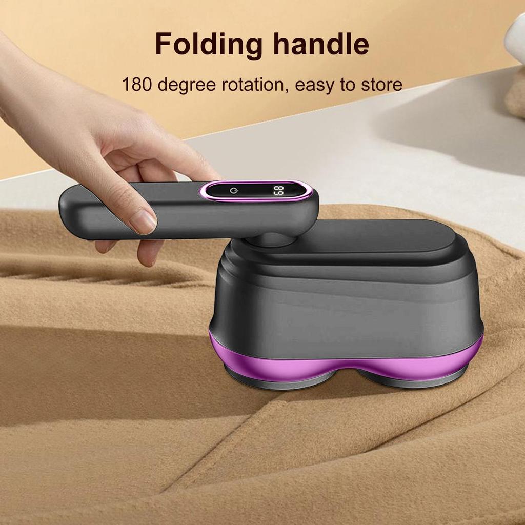 Lint Shaver Rechargeable Electric Couch Shaver With Double Head Household Supplies For Daily Rug Clothing Carpet Linen Laundry