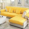 Thick Fleece Sofa Towel Korean Style Four Seasons Plush Non-Slip Sofa Cushion Covers Semi-Finished Products