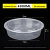 Zhishi Disposable Round Meal Box