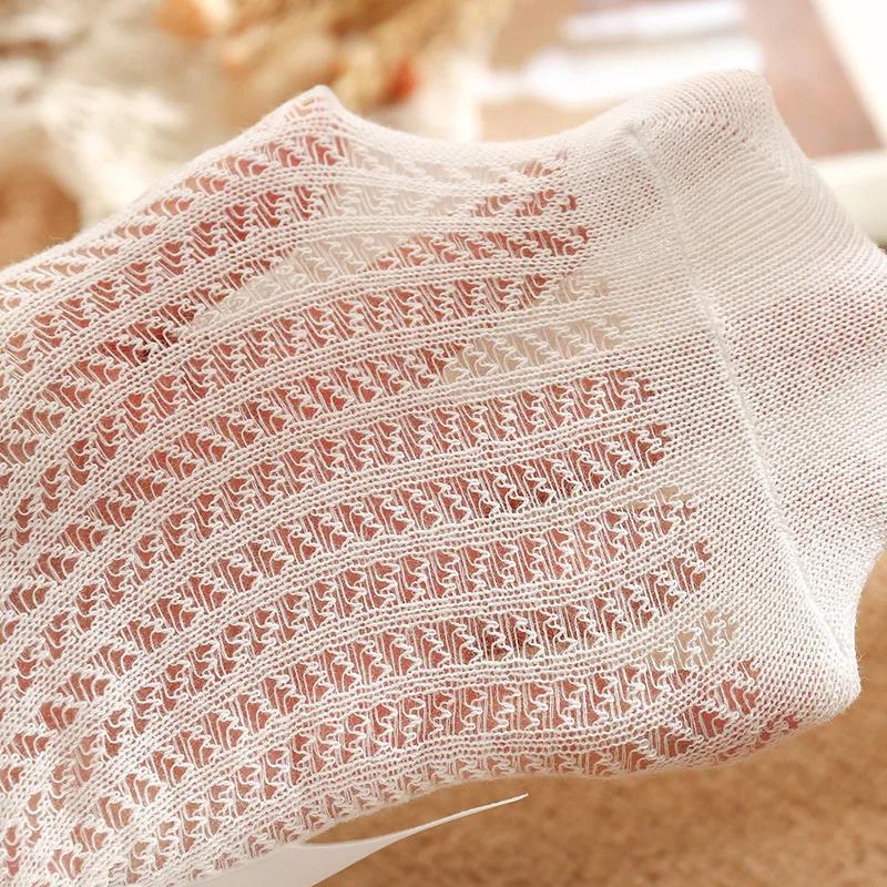 Baby Boy  Floor Ventilate Socks Children's Bow Solid Color Medium Stockings Sock Stuff Accessories Newborn Clothing Girl Cotton