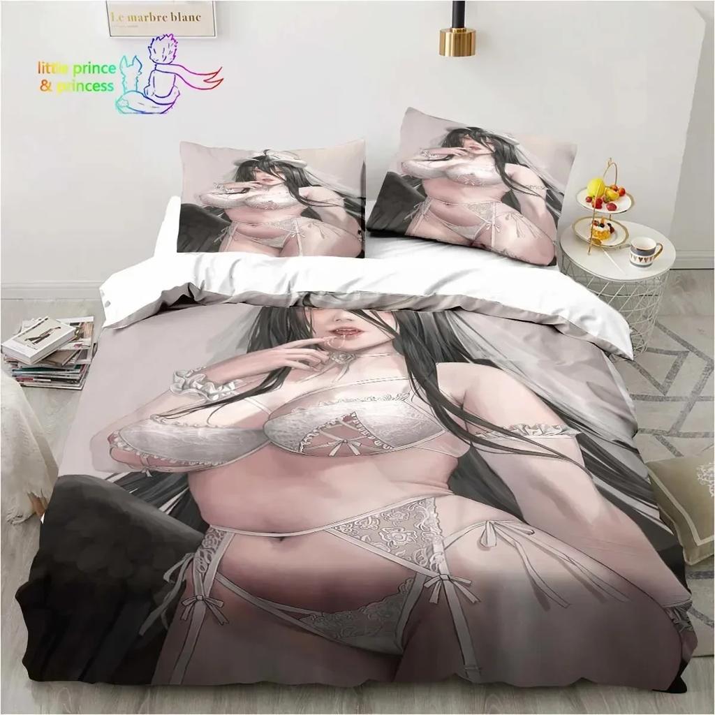 New 3D Print Albedo Overload Comfortable Duvet Quilt Cover Pillowcase Bedding Set Children Bedroom Decoration Home Textile