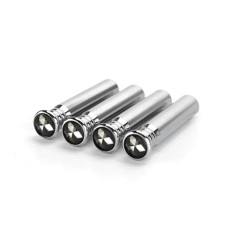 4PCS Car Door Pin Lock Knob Pull Pins Cover For Mitsubishi Ralliart ASX Galant Mirage L200 EVO Xpander Pajero