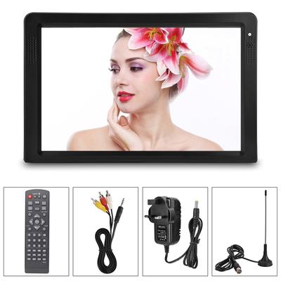 Dieciséis:Reproductor de televisión digital analógico a color TFTLED HD portátil de 9 pulgadas   (12 ")