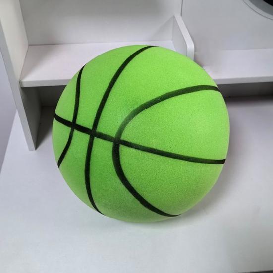 Indoor Silent Basketball High Rebound Low Noise Kids Dribbling Training Uncoated